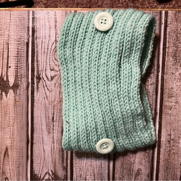 Boutique Winter knit ear warmers head bands with button various colors - Picture 15 of 15